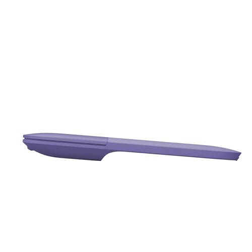 Image of Microsoft Surface Arc Bluetooth Mouse, Ultra-Slim and Lightweight, Snaps Flat for Portability, Full Scroll Plane, Compatible with Windows 11, Battery Included - Violet