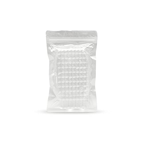 Hyundai Micro Pcr 8-Strip Tube Attached Flat Cap 0.2Ml Clear Hbp002Cf8D Made In Korea #TOP2