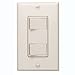 68V Broan Two-Function Controls - Ivory Finish