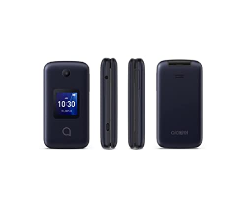 Alcatel Go Flip 4 4056W 4Gb (T-Mobile Only) Flip Phone - For Senior Easy Use (Renewed) #TOP4