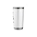 Raccoon Christmas Season Feral Let's Get Trashed Trash Panda Stainless Steel Insulated Tumbler