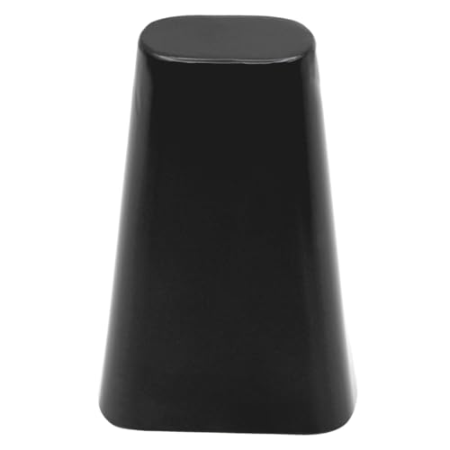 HEMOTON Professional Drum Kit Cowbell 6 Inch Cow Bell Black Musical Instrument for Drummers