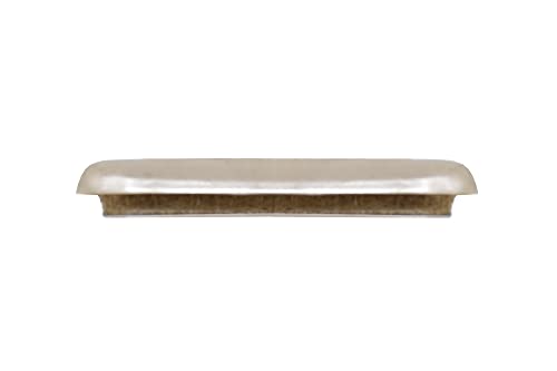 Shepherd Hardware 3949 2-Inch Adhesive, Square, Slide Glide Furniture Sliders, 4-Pack,Beige #TOP3