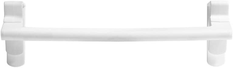 Clip-on No Trace Towel Rack Bathroom Towel Holder Kitchen Cabinet Hanging Organizer Shelf