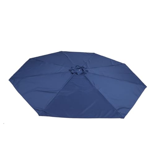 Auvent de rechange pour parasol usé résolvez la décoloration avec le tissu bleu marine Toyvian