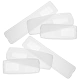 NOLITOY 6 Fundas Protectoras de Silicona Transparentes para Mando a Distancia de TV y Aire Acondicionado Antideslizantes Impermeables Compatibles Modelos Cortos y Largos Uso Hogar