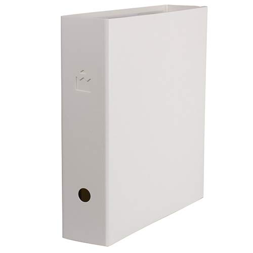 ナカバヤシ くらしのファイル A4 クラフト CLAF-A43W ホワイト