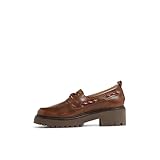 Sperry Women's Authentic Original™ Lug 2-Eye Boat Shoe, Brown Leather, 8
