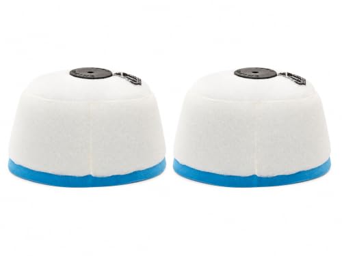 Image of Tusk First Line Air Filter - Reusable High Performance Two-Stage Foam-Type Air Filter - Compatible with Honda CRF450R 2003-2008 /CRF250R 2004-2009 Replaces OEM 17213-KRN-850, 17213-KSC-000 (2 Pack)