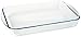 Pyrex Asador rectangular de cristal, 40 x 27 cm