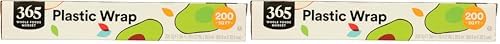 365 by Whole Foods Market, Plastic Wrap, 200 Sq Ft (Pack of 2) image 4