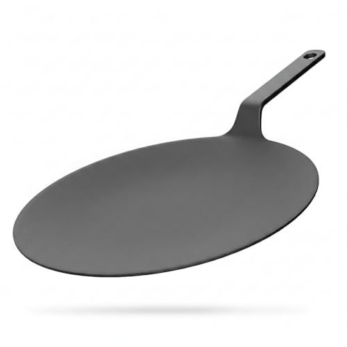 Image of Esspy 23cm /9inch Pre-Seasoned Cast Iron Roti Tawa, Iron Tawa for Chapati /Phulka, Even Heat Distributor, Retains Heat to Enhance Flavor, Toxin Free Cast Iron Cookware