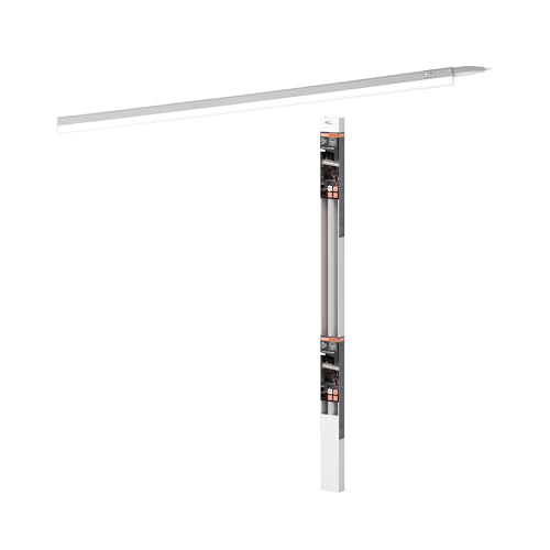 OSRAM Switch Batten Barra luminosa LED sottile con interruttore 900mm 10W 4000K bianca, collegabile per strisce continue, protezione IP20, per illuminazione sottopensile interni