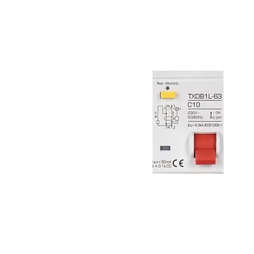 Disjoncteur différentiel MCB RCCB RCD monophasé pour tableau électrique