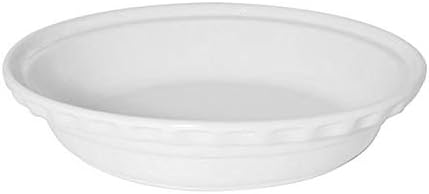 Chantal 9.5-inch Deep Pie Dish, White
