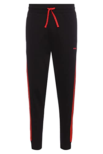 HUGO Darpaccio jersey trouser homme : pantalon noir chic