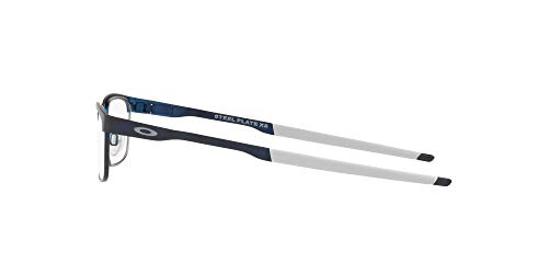 Oakley Youth Unisex Kids OY3002 Steel Plate XS Rectangular Prescription Eyewear Frames, Matte Midnight/Demo Lens, 48 mm - image 4