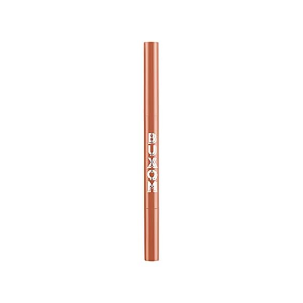 BUXOM Power Line Plumping Lip Liner, Long Lasting and Retractable Lip Liner, Moisturizing with Peptides and Vitamin E for Plump, Cruelty Free