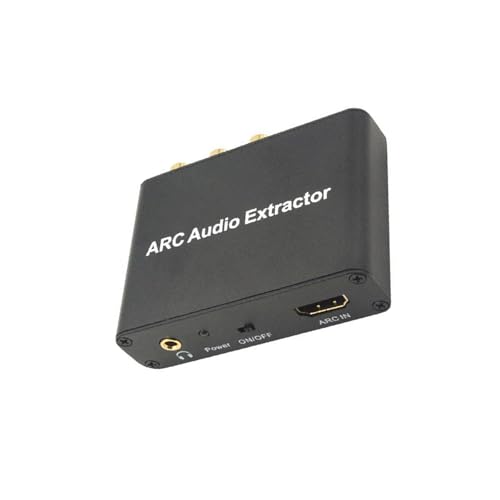 Adaptateur extracteur 192 kHz audio optique et jack 3.5mm pour TV