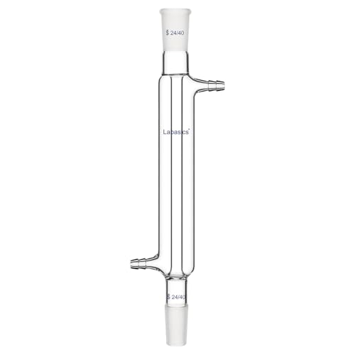 Labasics - Labasics Borosilicate Verre Condenseur Liebig avec 24/40 Joint et 200mm Veste Longueur, Laboratoire Condenseur en Verre Glass Condenser