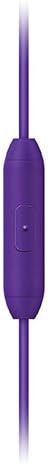 PHILIPS SHE3595PP/28 in-Ear Headset with Mic, Purple