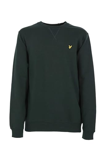 Sweat vert homme Lyle & Scott ML1131V pull col rond en coton vert taille L