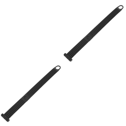 TOYANDONA 2 Piezas Correa de Sujeción de de Bicicleta Cinta de Goma para Fijación de Equipaje para Transporte de Artículos Pequeños y Seguridad de