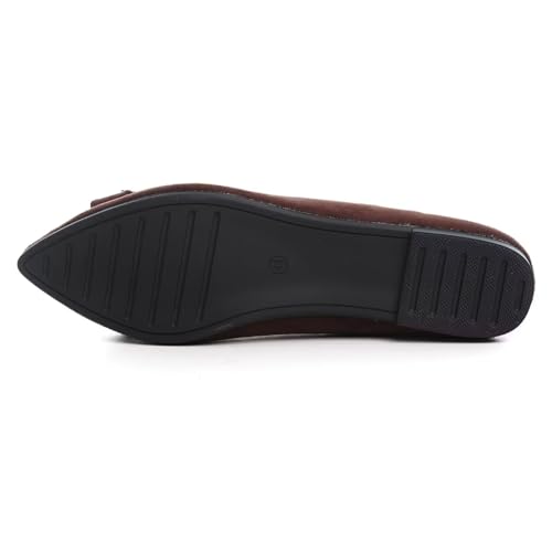 Image of SAILING LU Women's Bow-Knot Pointed Toe Ballet Flats