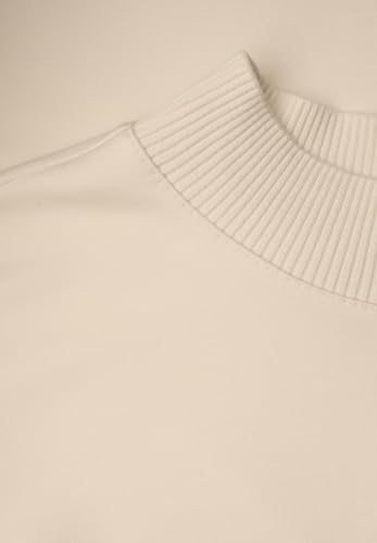 T-shirt Femme Street One anti-déformation avec finitions côtelées durables - 5