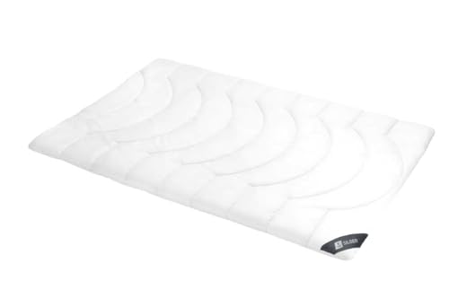 Spessarttraum Bettdecke Silber, 135x200, Faserbettdecke, extrawarme Winterdecke, 100% Polyester, Made in Germany, Oeko-TEX, Allergiker geeignet