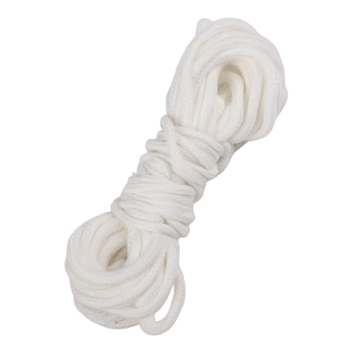 FACAIIO Selbstbewässernde Baumwollseilpflanzen, 4 mm6 mm dicke, saugfähige Schnur, automatisches Pflanzenbewässerungssystem, Zimmerpflanzen, Kräuter, Sukkulenten, afrikanische Veilchen