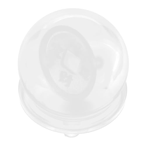 FIXOSHEE de Cristal Tallada con Soporte para Fuente de Esfera de Vidrio Transparente para Decoración Feng Shui Interior y Exterior Accesorio Elegante para Estanques y Acuarios