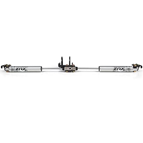 Customer Satisfaction Program 21B42 - Certification Label and Front Spring Mismatch to Order Guide - 2020-2021 Ford F-350-F-550 Ambulance & Wrecker Vehicles 18 BDS Fox Shocks 2.0 Dual Steering Stabilizer Kit for 2005-2022 Ford F-250 and F-350 Super Duty 4WD with 2 Inch Lift or More | Includes Damper Bracket Mounting Kit and TrendsAuto Decal | 98224010 55380