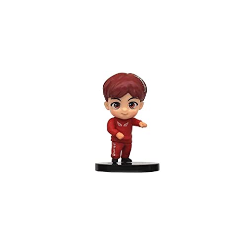 Image of BTS Tiny Tan - Set of 7 Kpop BTS Tiny Tans Action Figure Set Or Cake Topper Decoration Merchandise Showpiece for BTS Army to Keep in Office Desk Table Gift Kpop Lovers Toys D5 Multicolor
