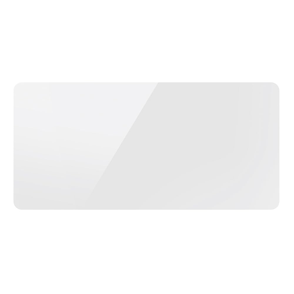 BATILEC - Radiateur Électrique LEONA Verre 2000W Blanc – Inertie Céramique
