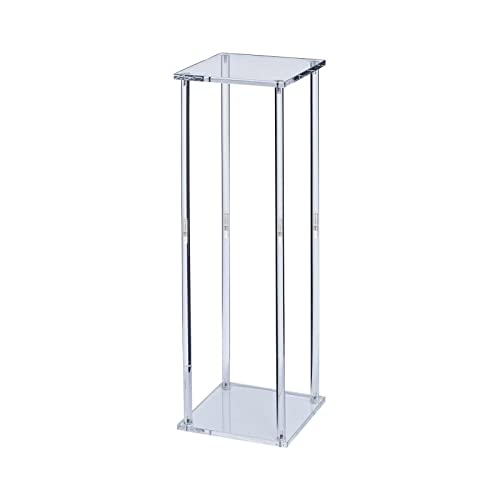 Vase en acrylique de 60 cm incassable pour centre de table moderne
