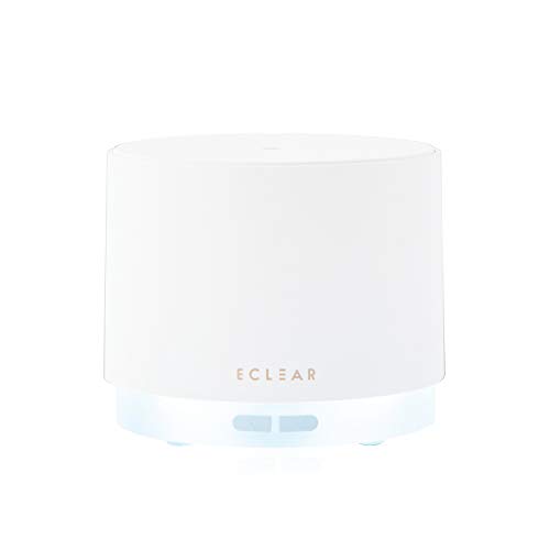 エレコム 加湿器 卓上 抗菌 アロマ USB給電 7色LED 空焚き防止 容量100ml エクリアミスト MINI CHIMNEY HCE-HU2003UWH