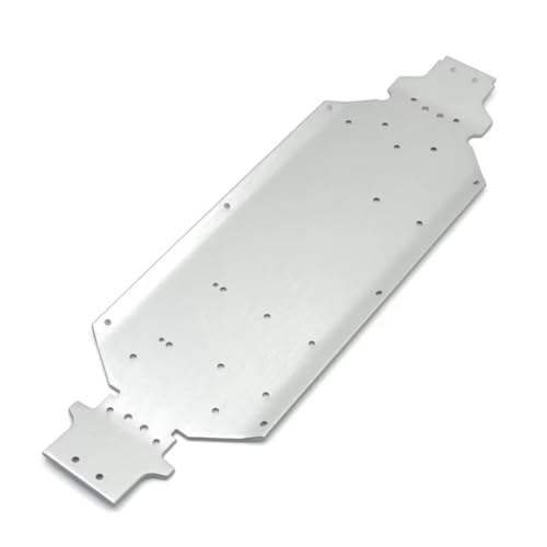 RC�J�[�p�[�c�A�N�Z�T���[ For Wltoys 124016 124017 124018 124019 1/12 RC�J�[�p�[�c �A�b�v�O���[�h�t���[�� ���^�����g���t�B�b�g�x�[�X�v���[�g �V���[�V�p(White)