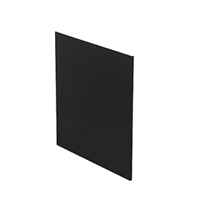 MHUI Acryl Plaat Perspex Zwart Glanzend Acryl Plastic Plaat 5 Dikte Naar Keuze (420mm X 297mm / A3),Thickness: 3mm