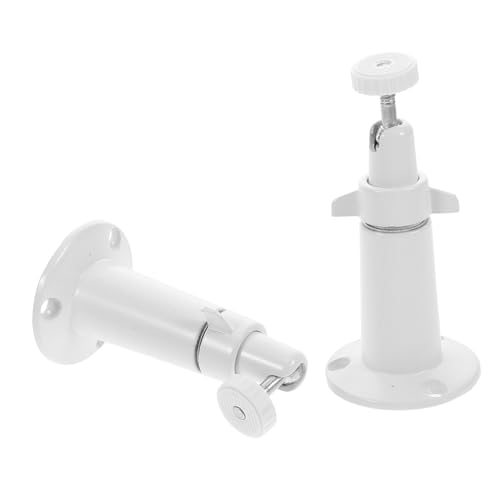 VILLCASE Sturdy Outdoor/Indoor Camera Bracket Universal Mounting Holder Easy Setup for Security Cameras 2pcs Metal Bracket