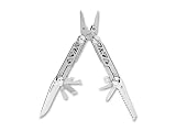 BÖKER PLUS® Specialist Pro - EDC Muti-Tool mit Clip & Gürtel-Tasche - Edelstahl Multifunktions-Werkzeug leicht - Survival- & Outdoor-Tool mit Kombi-Zange, Säge, Messer, Flaschen- & Dosen-Öffner