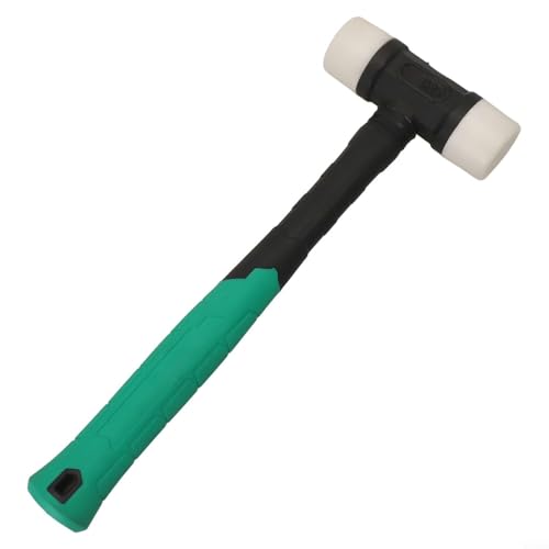 Marteau d'installation efficace en caoutchouc pour les tâches de carrelage et de rénovation, construit en acier à haute teneur en carbone (32 mm)