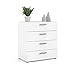 Tvilum Austin 4 Drawer Chest, White