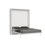 Letti giordano shop Letto Matrimoniale a Scomparsa Salvaspazio Kentaro H210 cm Bianco