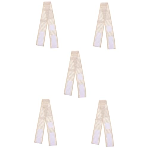 Ceinture péritonéale ajustable respirante de fixation abdominale Ipetboom 5pcs