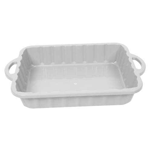 FIXOSHEE Bac de Vidange Plastique Épais pour Voiture Plateau Récupérateur Huile Moteur Bac de Récupération Liquide Anti-éclaboussures Outil pour Entretien et Réparation Automobile