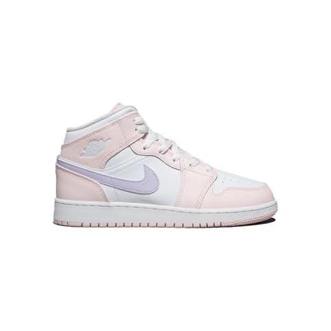 Air Jordan 1 Mid GS Pink Wash Sneakers Cover