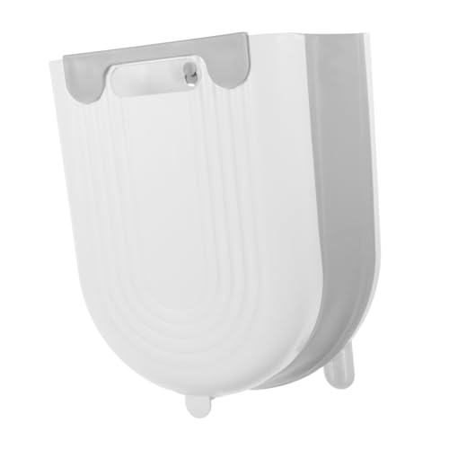 Caneca de basura rectangular para cocina con montaje en pared