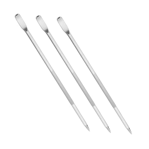 jojofuny Set 3 Pezzi Ago per Latte Art in Acciaio 304 Penna Decorativa per caffè Espresso e Cappuccino Strumento Professionale per Decorazione Schiuma di Latte a Casa e Bar