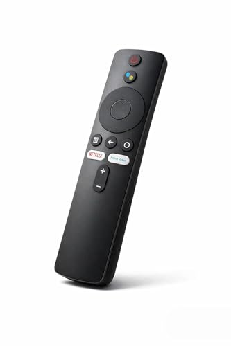 Image of Sadhwanis Voice Remote Control Compatible with Mi Smart LED TV with Bluetooth Works with Mi TV Stick, Mi Box, Android TV Google Assistant Voice (Please Match with Old Remote)